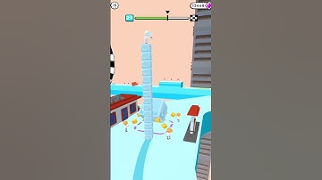 Cube Surfer | All Levels Gameplay (iOS, Android) | #Shorts
