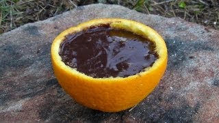 How To Bake A Cake In An Orange.