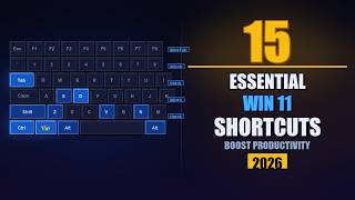 15 Essential Windows 11 Keyboard Shortcuts for 2026: Boost Productivity & Save Hours Daily!