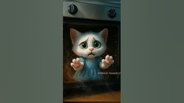 #Can#you#guess#story#poor#cat#trap#cooking#oven#help#cry#sad#cookie#shorts#⛽🍪😽🐈😸😼👍