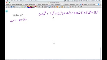 Unit 4: Polynomials Test Review HW Help Video