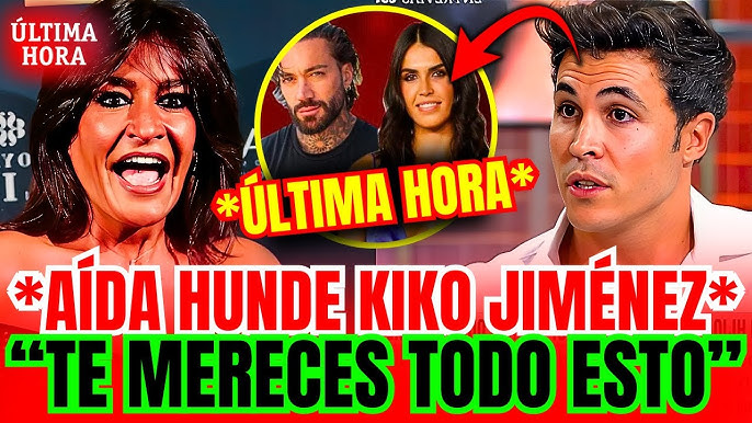 💥*ESTALA PLATÓ* ¡AÍDA NÍZAR FULMINA a KIKO JIMÉNEZ por el AMANTE de SOFÍA  SUESCUN! - YouTube