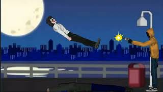Jeffrey Woods (Jeff the killer) and Slenderman vs Eyeless Jack and Brain Thomas (Hoodie) dc2