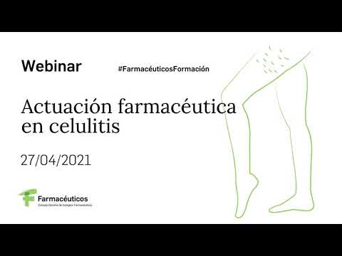 webinar sobre Actuación farmacéutica en celulitis