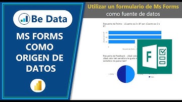 Power Bi - Utilizar un formulario de MS Forms como fuente de datos