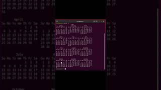 Basic Linux Commands checking date & calendar commands #linux #learning #shorts #live #commads #fun