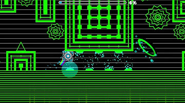 “Retro Circles” 100% (Easy Demon) by Nacho21 | Geometry Dash. [3 coins]