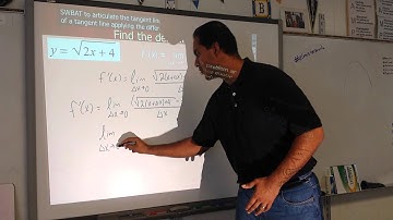 Derivatives using the limit definition part 3
