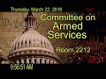 20180322 Reviewing DOD Strategy, Policy, and Programs for CWMD for FY19 (ID: 108018)
