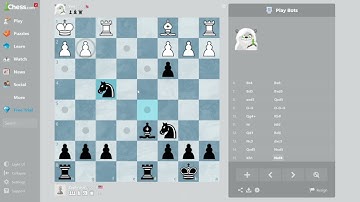 Defeated Yeti Bot As Black! (New Christmas Bots 2024) #chess #christmas #chessbot #2024