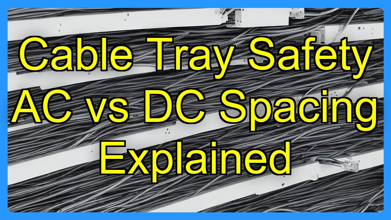 Cable Tray Safety AC vs DC Spacing Explained - YouTube