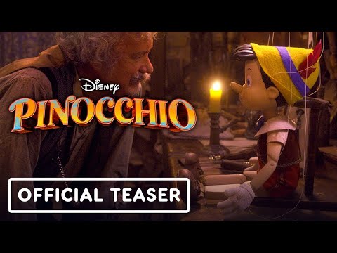 Pinocchio - Official Teaser Trailer (2022) Tom Hanks, Joseph Gordon-Levitt