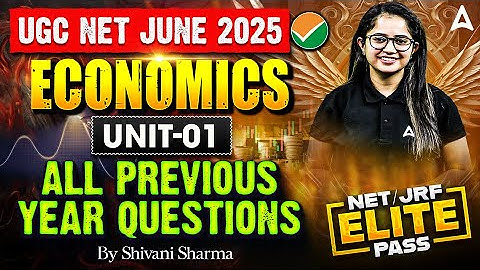 UGC NET Economics Unit 1 | Statistics and Econometrics All Previous Year Questions By Shivani Ma
