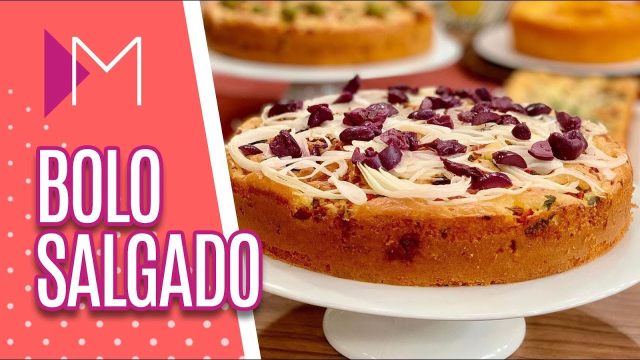 Bolo salgado recheado - Mulheres (23/10/19)