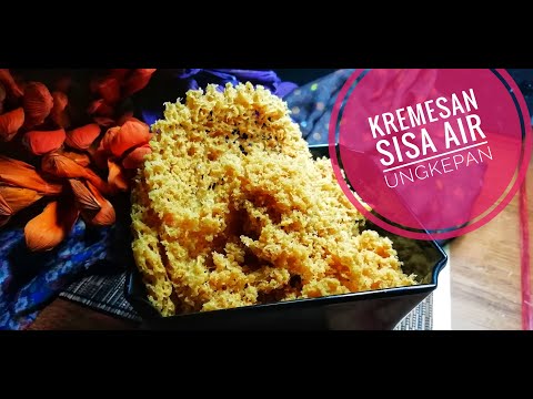 Cara Membuat Kremesan Dari Sisa Bumbu Ungkep Ayam