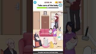 Annoying Puzzle Game Level 54 Take care of the baby