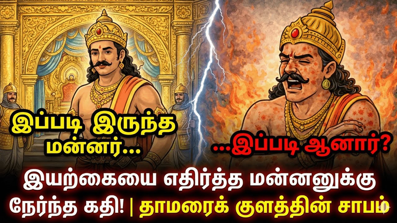 இயற்கையை எதிர்த்த மன்னனுக்கு நேர்ந்த கதி! | தாமரைக் குளத்தின் சாபம் | Tamil Moral Story