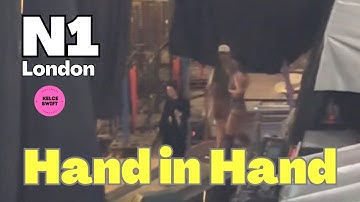 Taylor Swift & Travis Kelce LEAVING Wembley HOLDING EACH OTHER after Eras Tour London Night 1