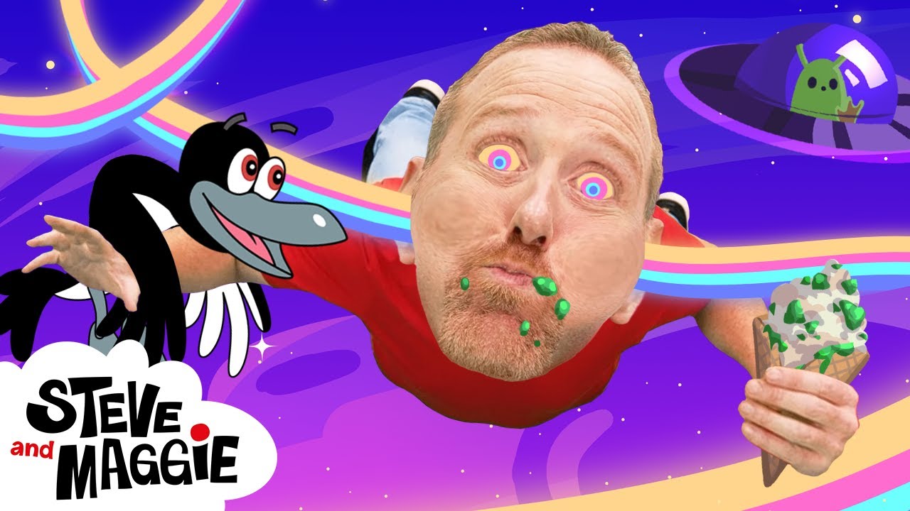 Monster Ice Cream Truck + Halloween Haunted House, Treehouse & More  Best Steve and Maggie for Kids