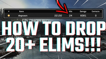 HOW TO DROP 20+ ELIMS IN WARZONE!!! | TSM Diego