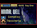 Cauchemar sur animal well  gameplay live dcouverte jeu day one playstation plus extra ps5 fr 