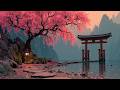 Cherry Blossom Rain Japanese Lofi Music Spring Japan Street Vintage Lofi Hip Hop Mix 