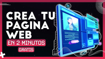 Cómo Crear Una PÁGINA WEB GRATIS 🚀 En menos de 2 Minutos 💡2025⚡️Profesional, Sencillo y Seguro
