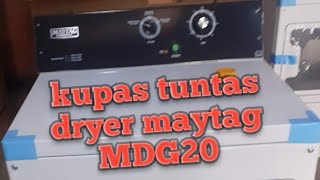 Diagram kelistrikan dryer maytag MDG 20MN
