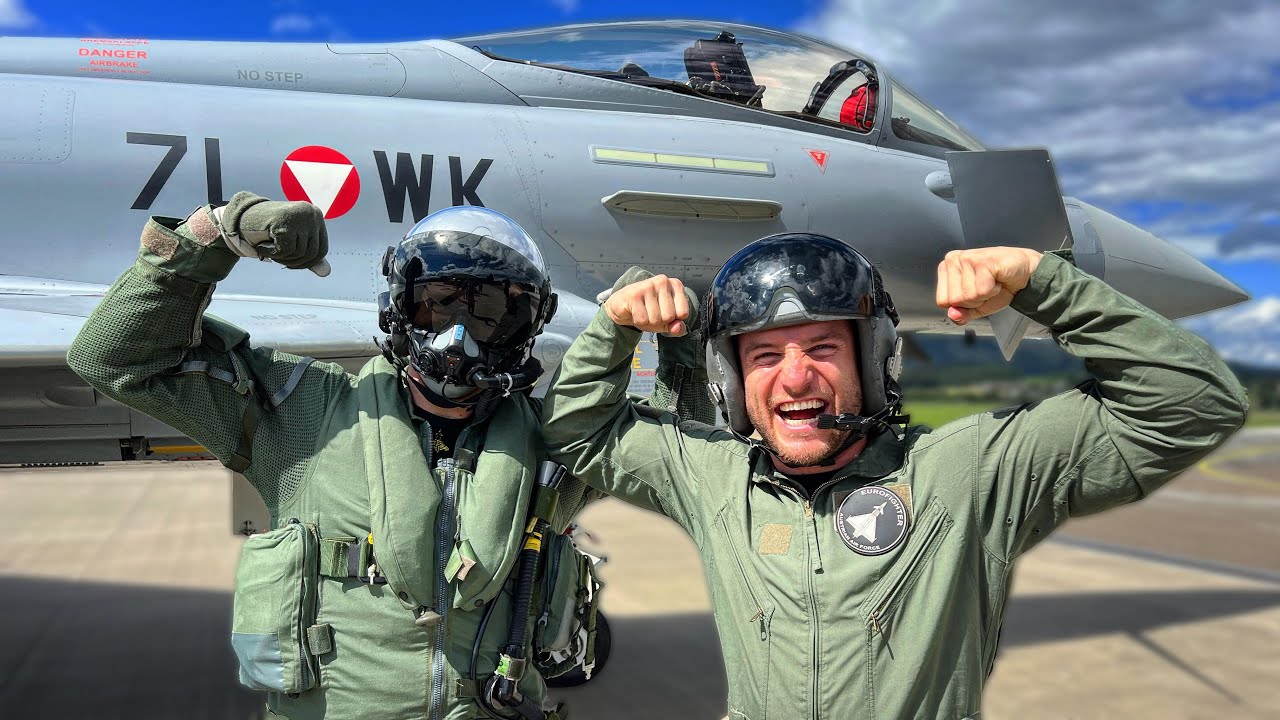 1 TAG ALS KAMPFJET PILOT | Eskalation in der Luft mit Eurofighter ...