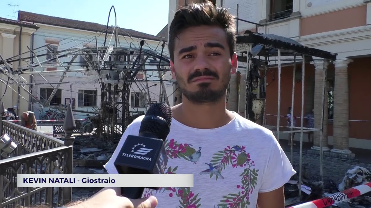 CESENATICO: Incendio alla giostra, le immagini delle telecamere raccontano l’accaduto | VIDEO