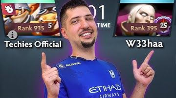 Techies Official vs W33haa Signature Hero in 15K MMR🔥