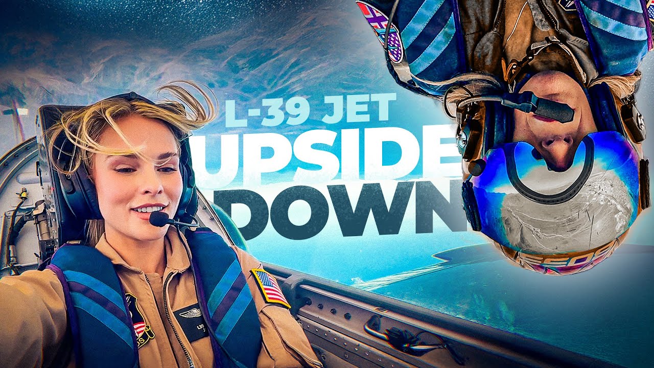 How to fly a military jet | Inverted flight, rolls and a canyon run