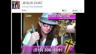 Chuck Hogan calls Jesus Chatline