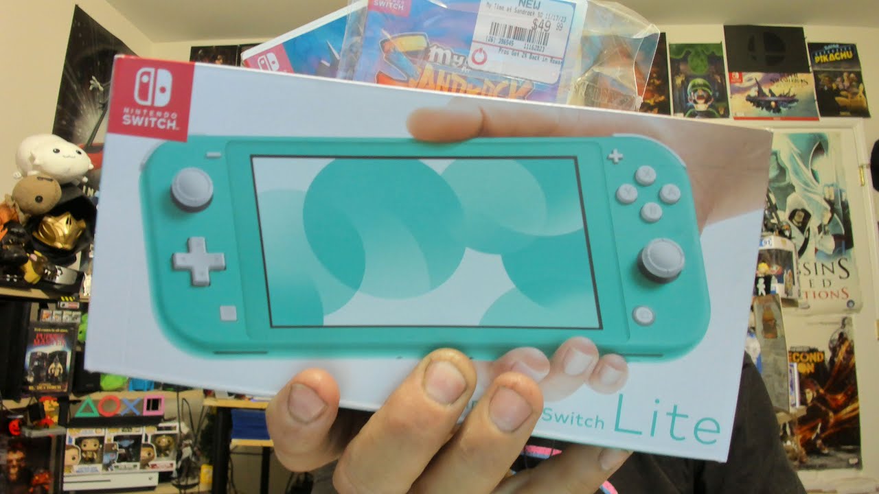 NINTENDO SWITCH Lite Unboxing - YouTube