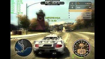 Need For Speed Most Wanted: Nvidia 9500GT & FX 4300 - Maximum Settings