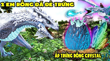 SĂN RỒNG LẤY Crystal VÀ NUÔI ĐƯỢC BÉ RỒNG ĐẦU TIÊN - Crystal Wyvern -ARK:Crystal Isles #4 TÝ TIỀN TỈ