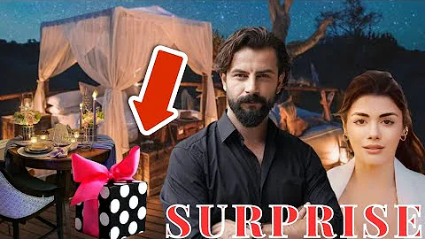 Özge Yağız Gave A Beautiful Surprise Gift For Gökberk Demirci.