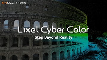 SLAM 기반의 광대역 3D 가우시안 스플래팅 솔루션 | XGRIDS Lixel Cyber Color, LCC