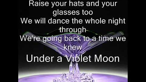 Under A Violet Moon - Blackmore´s Night - Lyrics