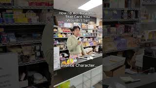 How Id Act Based On That Card You Wouldnt Sell