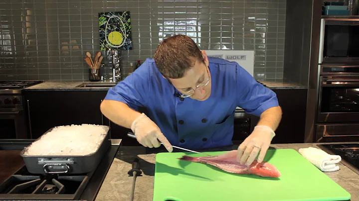 How to Fillet a Red Snapper Fish : Chef's Favorites