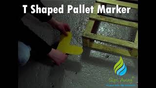 How to Apply Permastripe Pallet Markers and Floor Signage,  a Non Slip Solution from Slips Away