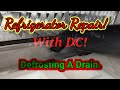 -DC Appliance Repair- Defrosting a Top and Bottom Refrigerator.