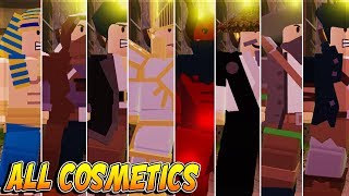 HOW TO GET ALL THE FREE COSMETICS IN DUNGEON QUEST ROBLOX