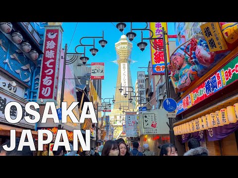 【4K】Osaka, From Tennoji to Shinsekai Walking Tour | Japan, 2022