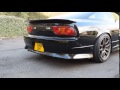 JDM Kyodai RPS13 180SX Black Top SR20-DET Exhaust Sound