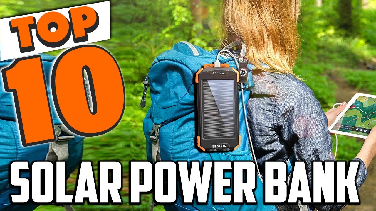 Best Solar Power Bank In 2024 Top 10 Solar Power Banks Review YouTube