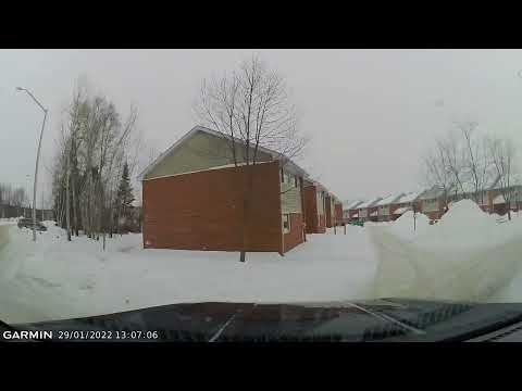 LAKEHEAD university campus tour and residences in winter