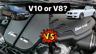 Greatest BMW Engines Ever? E92 M3 & E63 M6 High Revving V10 vs V8 Exhaust Sound Launch Control Revs