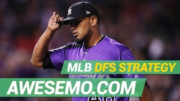 MLB DFS Strategy - Fri 4/19 - DraftKings FanDuel Yahoo - Awesemo.com